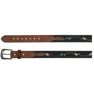 Nwt Catchfly Girl's Arrow Embroidered Belt